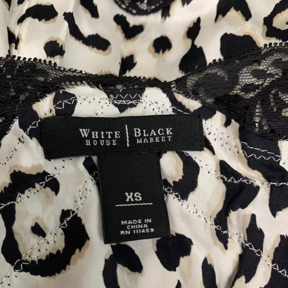 White House Black Market Animal Print Tank - Picture 6 of 10